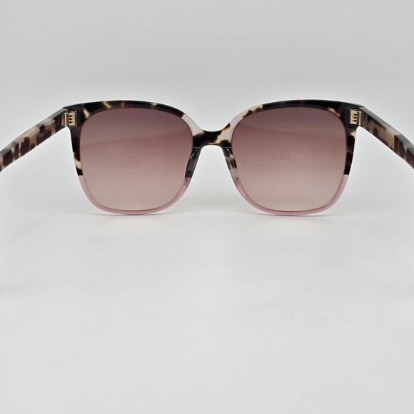 Calvin Klein CK21707S 111 Ivory Tortoise Frame Purple Gradient Lens Sunglasses - Picture 4 of 13